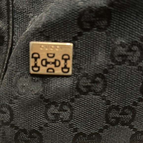 VINTAGE Gucci shoulder/tote bag with horsebit detail in VG used condition - Picture 12 of 15